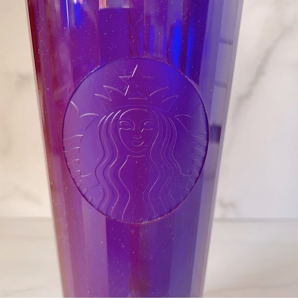 Starbucks 2021 Purple Kaleidoscope  24 oz. Venti Cold Cup Dome Tumbler- NWT - Picture 4 of 5